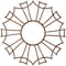Ekena Millwork Augustus Wood Fretwork Pierced Ceiling Medallion, Walnut, 22"OD x 7 3/4"ID x 1/4"T CMWP22X22X0250AUWA - alternate 3